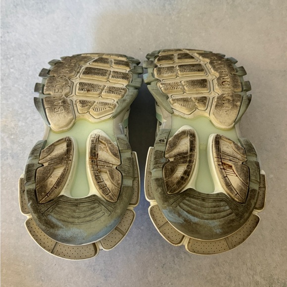 Balenciaga Track 2 Trainer Low Top Sneakers Pastel Color Fits US 8-9 - Picture 7 of 9